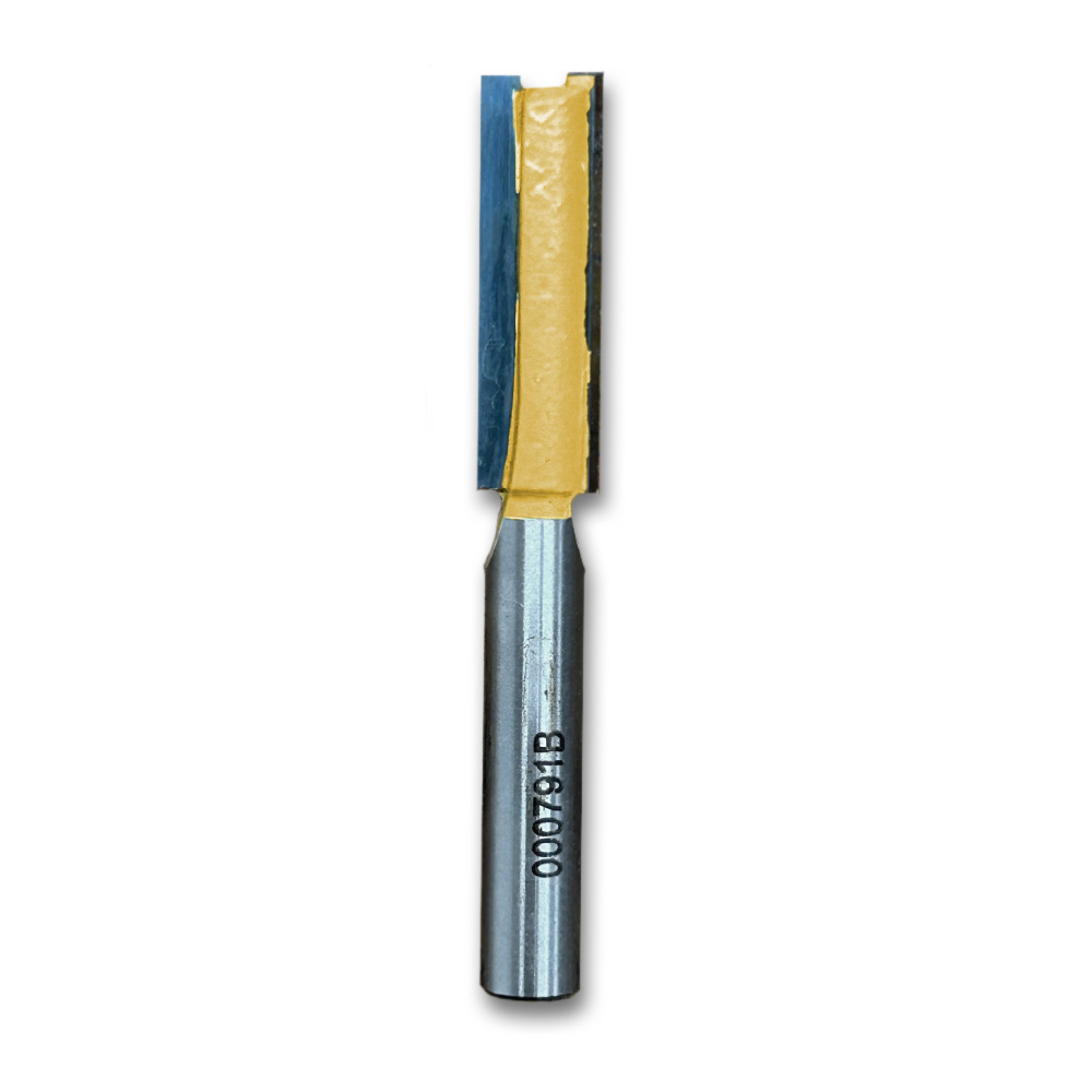 Straight Bit-Two Flute 5/16CD,1CL,2-1/4OL,1/4SH