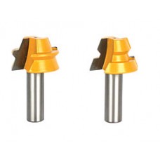 22-1/2* Lock Miter Set 1-15/32OD,22.5CA,7/8CL,3/4TH,1/2SH
