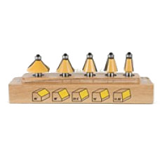 5 Pc Chamfer Set
