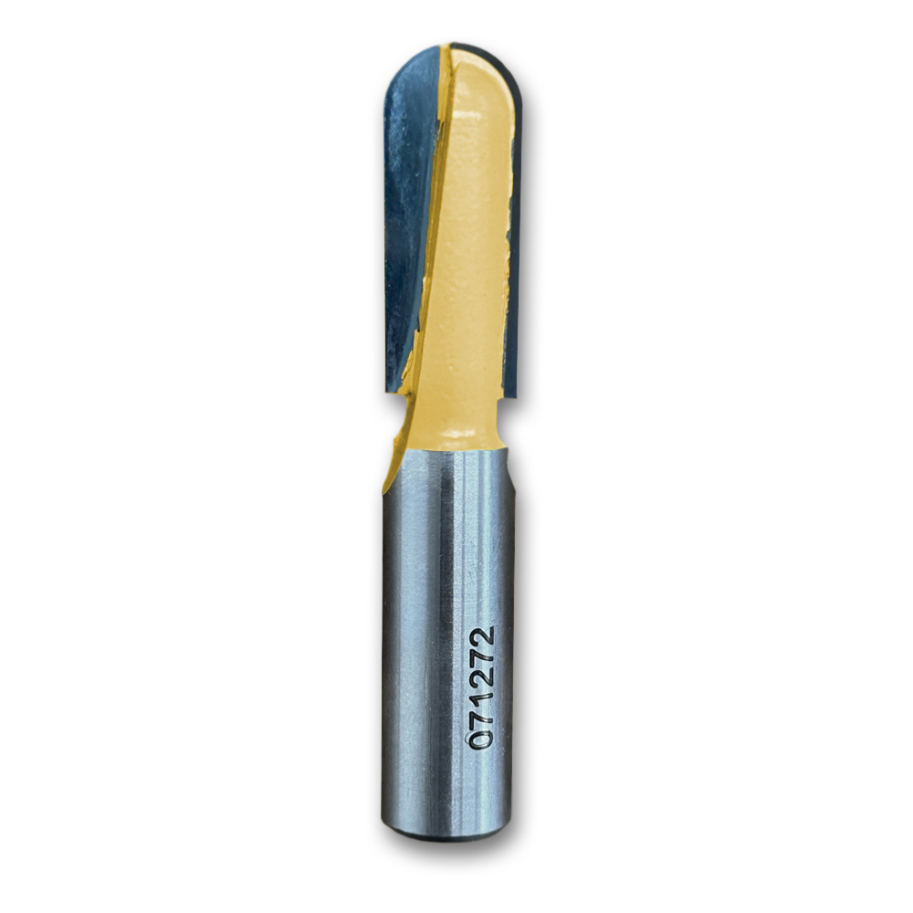 Round Nose Bit 1/4CR,1/2CD,1-1/4CL,2-7/8OL,1/2SH