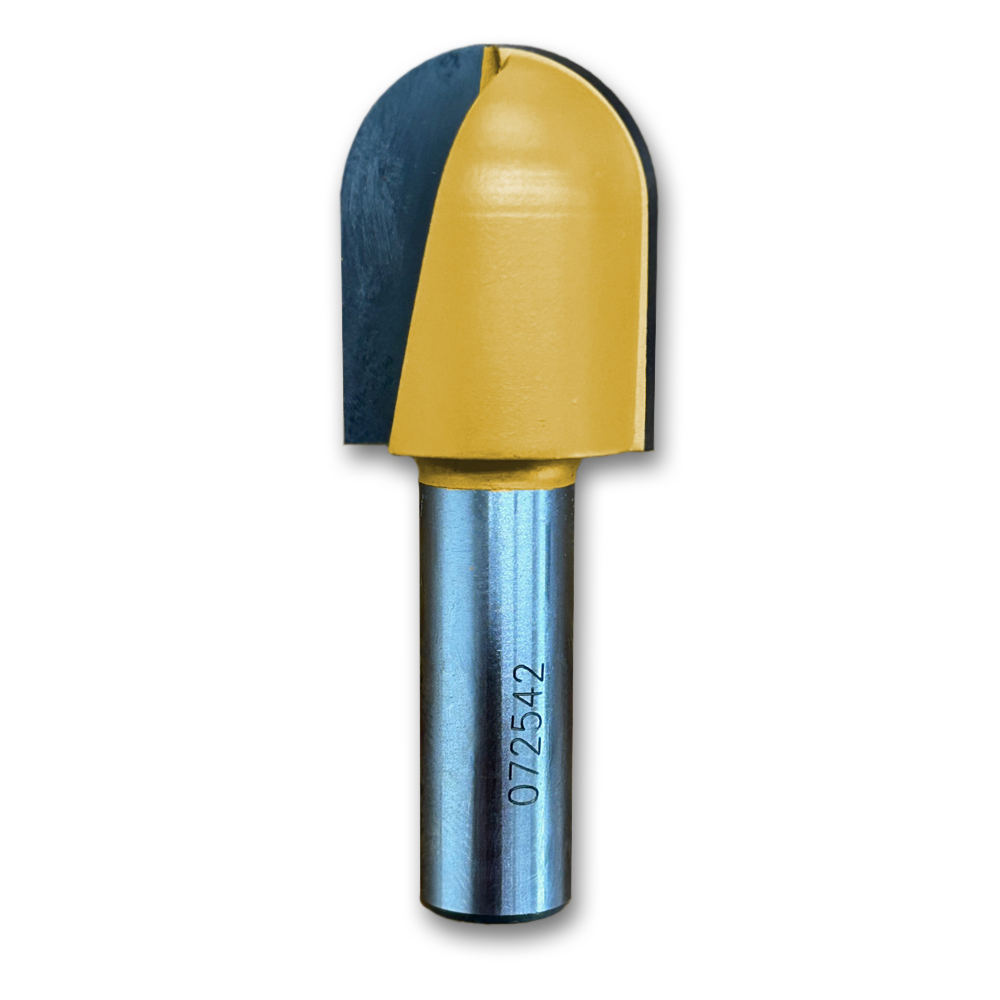 Round Nose Bit 1/2CR,1CD,1-1/4CL,2-7/8OL,1/2SH