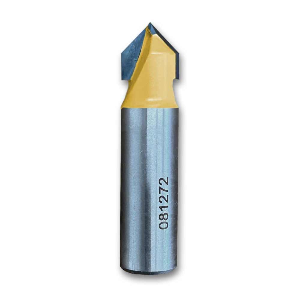 V-Groove Bit 90*CA,1/2CD,1/2CL,2-1/8OL,1/2SH
