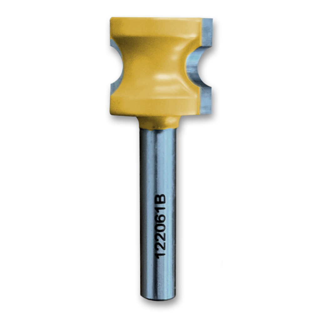 Bull Nose Half Radius Bit 13/16CD,1/4CL,1-7/8OL,1/4SH