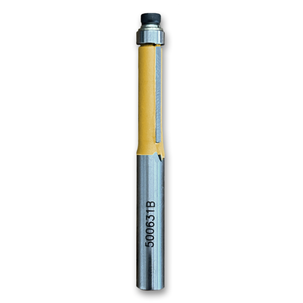 Flush Trim Bit w/Bearing 1/4CD,3/4CL,2-3/8OL,1/4SH