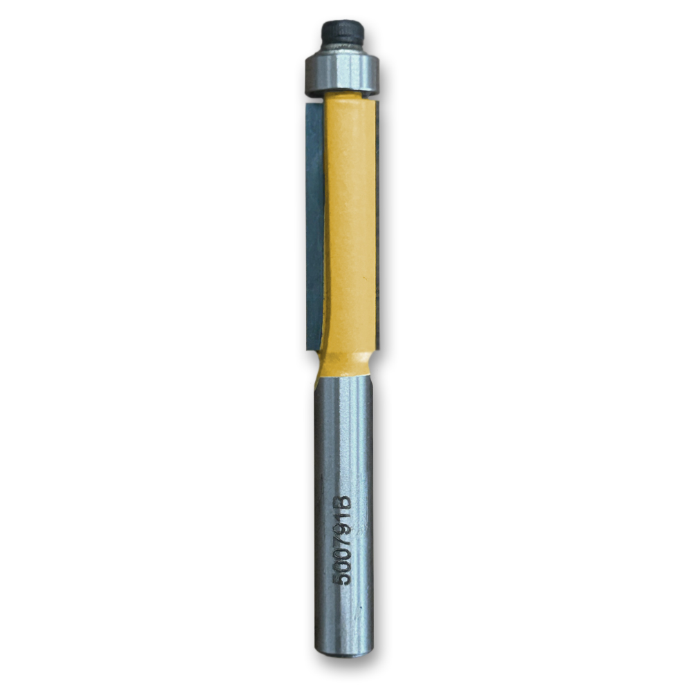 Flush Trim Bit w/Bearing 5/16CD,1CL,2-9/16OL,1/4SH