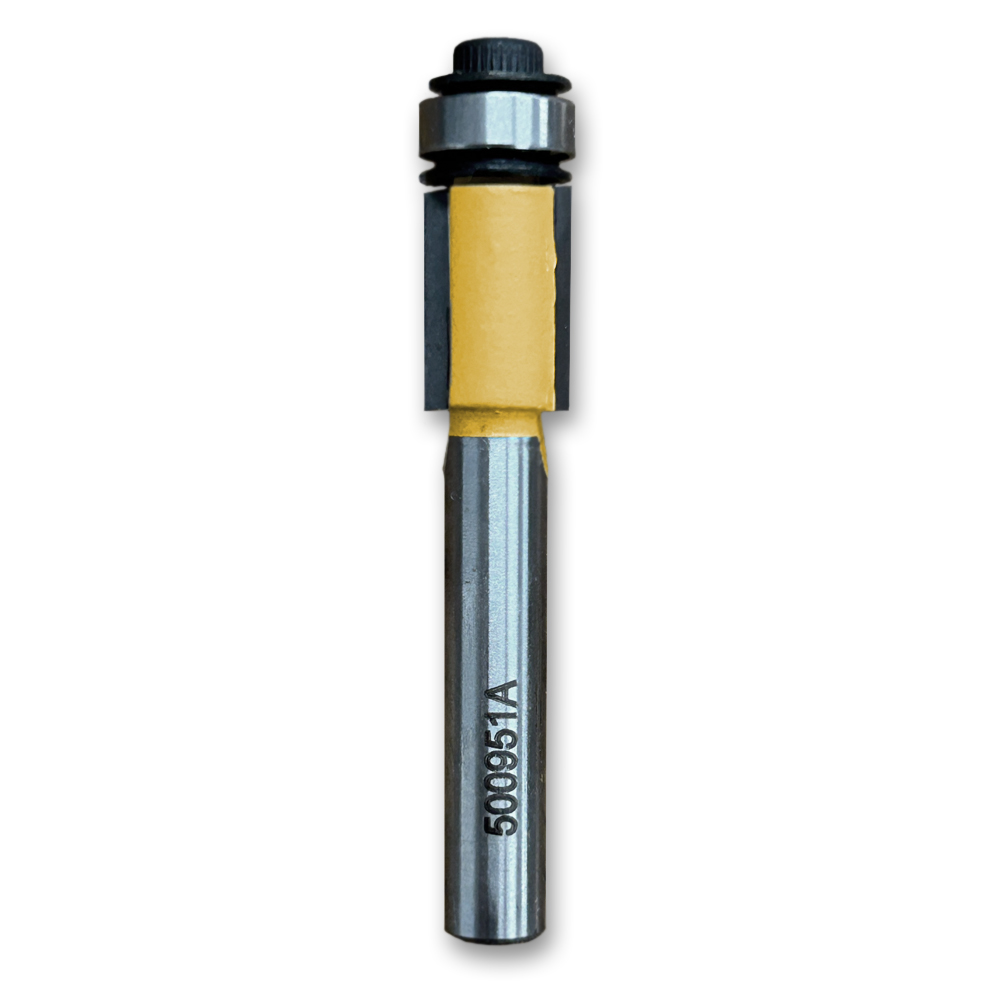 Flush Trim Bit w/Bearing 3/8CD,1/2CL,2-1/8OL,1/4SH