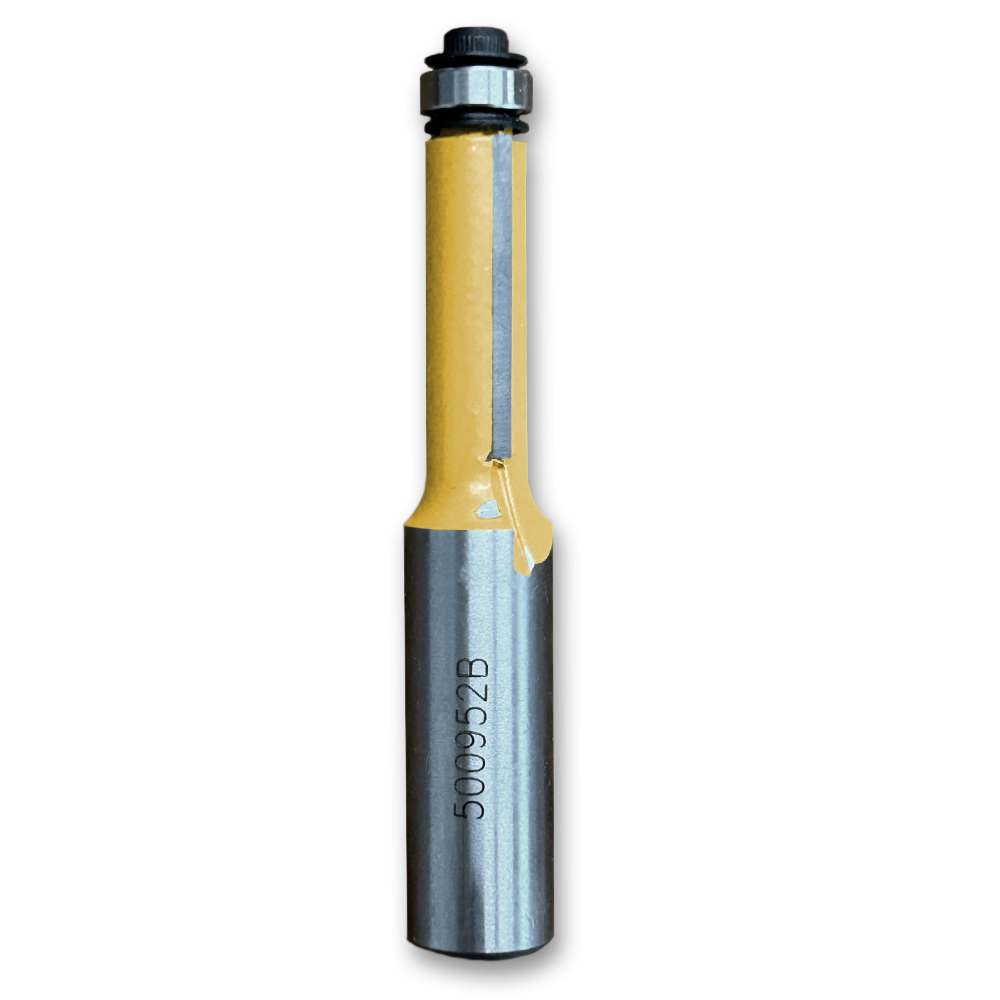 Flush Trim Bit w/Bearing 3/8CD,1CL,3OL,1/2SH