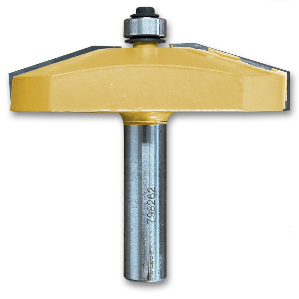 Chamfer Raised Panel Bits 18*CA,3 1/4C,5/8CL,3 1/8OL,1/2SH